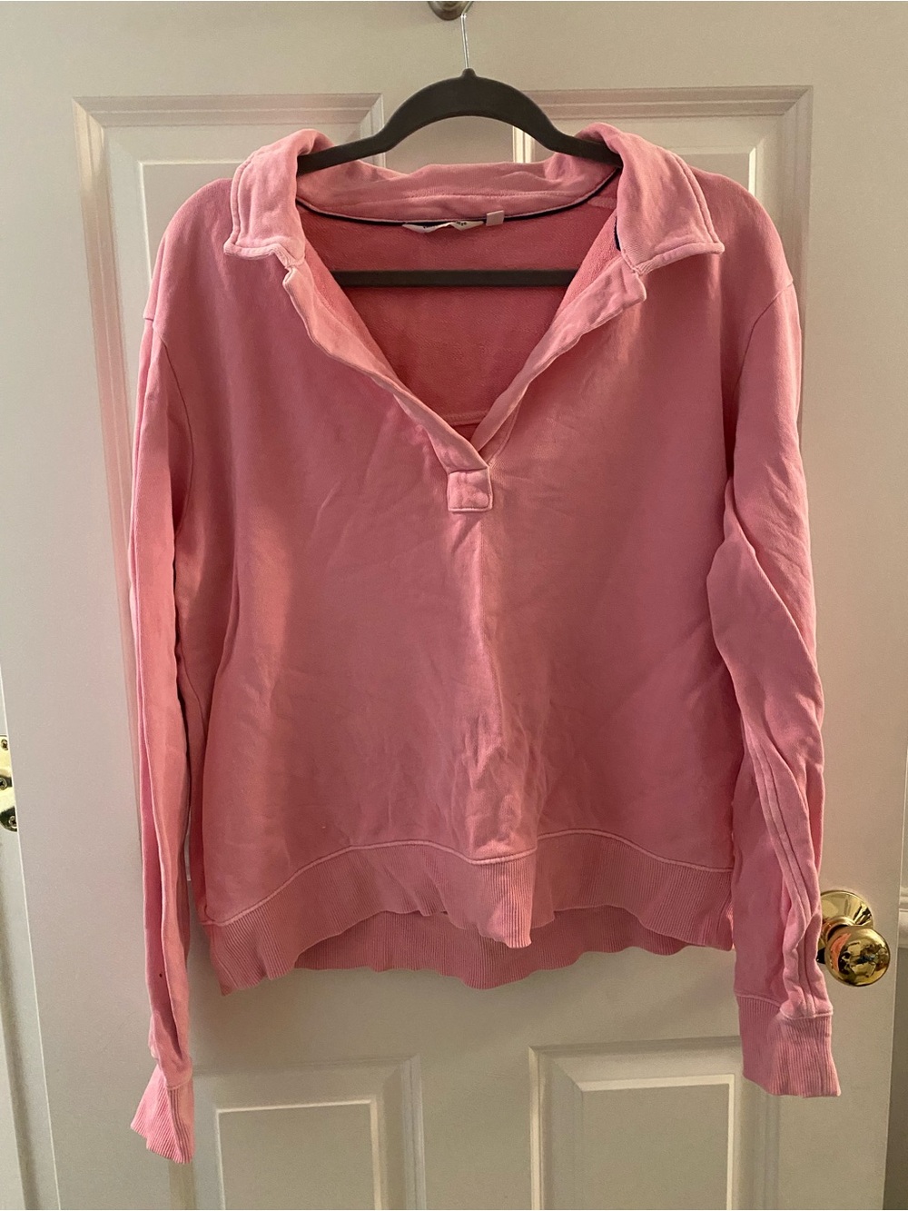 Vineyard Vines Pink Women's V-Neck Sweatshirt